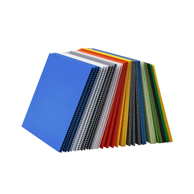 Waterproof PP Corfluted Correx Corrugated Hollow Sheets/Boards