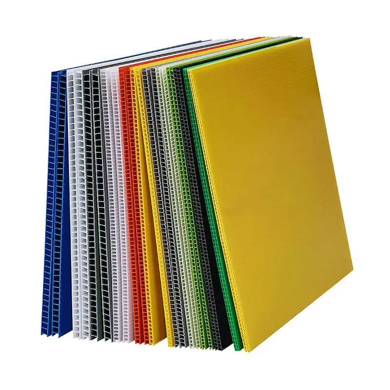 Waterproof PP Corfluted Correx Corrugated Hollow Sheets/Boards