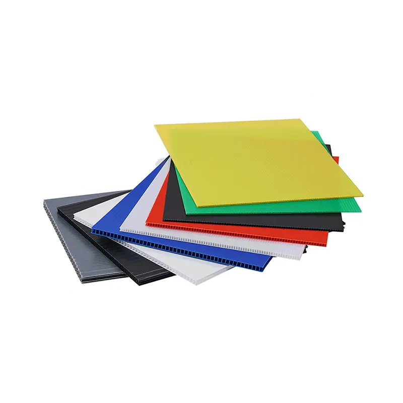 Waterproof PP Corfluted Correx Corrugated Hollow Sheets/Boards