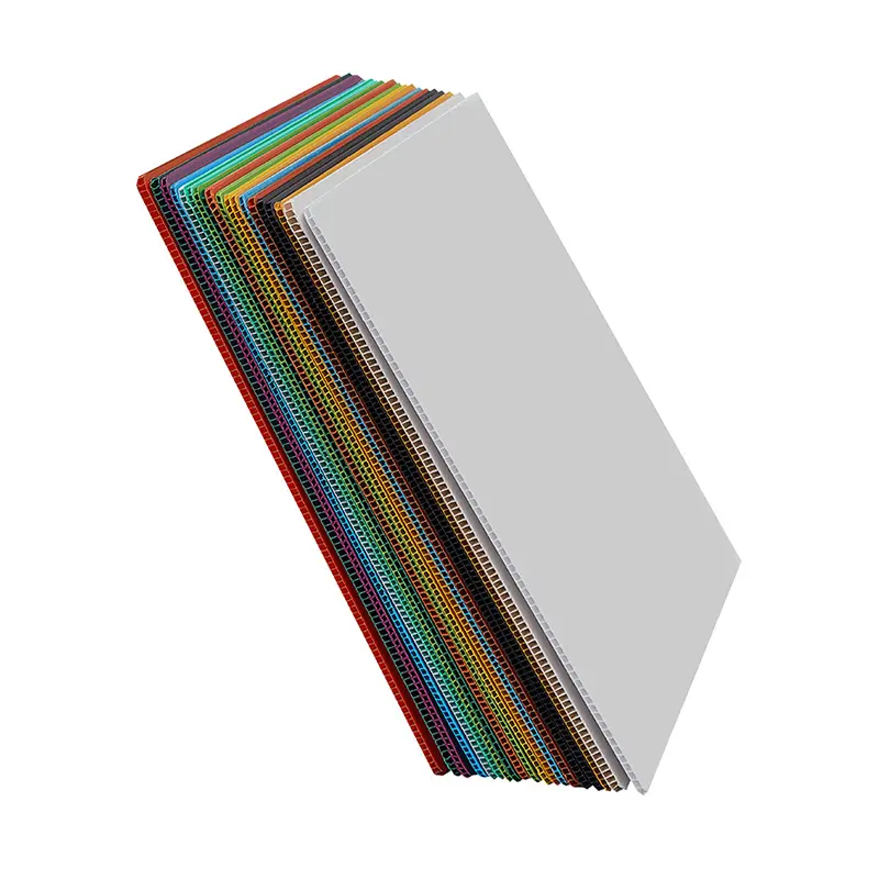 Waterproof PP Corfluted Correx Corrugated Hollow Sheets/Boards